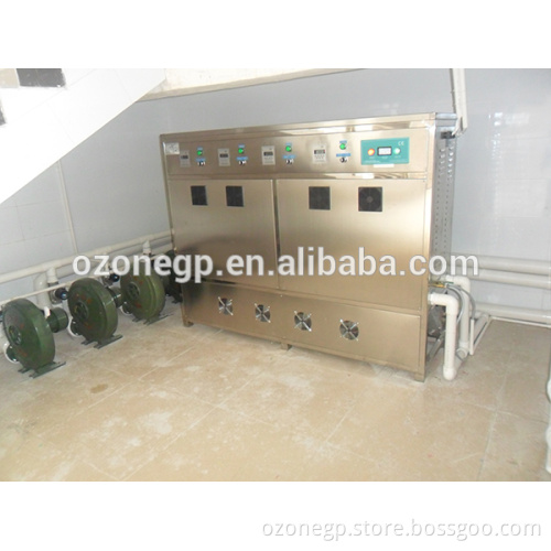 6-200G Air/Water Cooling Corona Discharge Ozone Generator For Sea Food Factory
